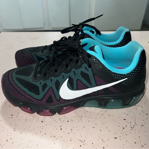 Nike Air Max Tailwind 7 Black/Clearwater 683635 004 Women Running Shoes US 10 - Picture 5 of 11